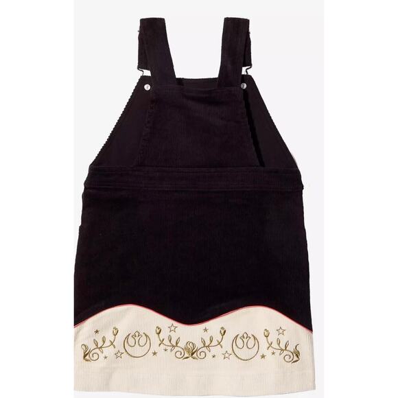 Star Wars Leia Western Toddler Overall Dress corduroy BoxLunch Exclusive  5T NEW - Picture 3 of 8